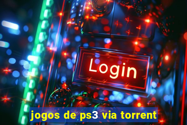 jogos de ps3 via torrent